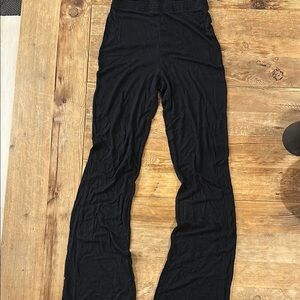 weworewhat smocked flare pants size small